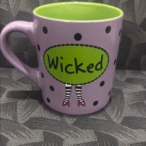 2009 New York Purple Wicked Mug with Green Interior